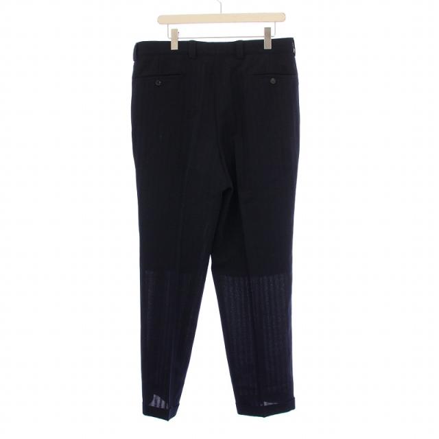 【中古】VERSACE CLASSIC V2 スーツ セットアップ 上下 テーラードジャケット パンツ 52 紺 メンズ_5