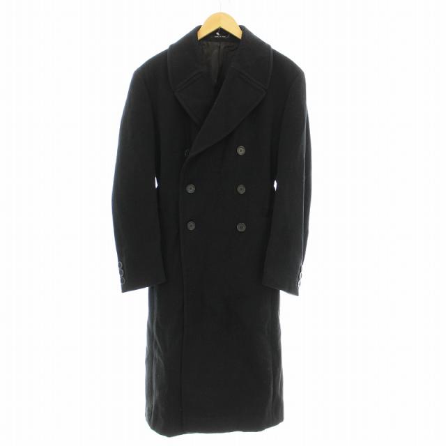 EMPORIO ARMANI チェスターコート 黒