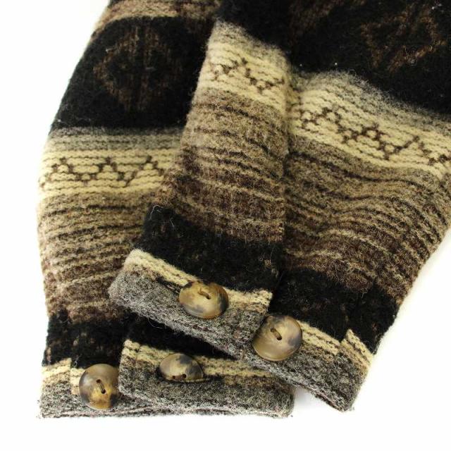 【中古】エルエルビーン L.L.BEAN 70s〜80s USA製 ウール ステンカラーコート M 茶 ブラウン /☆G レディース