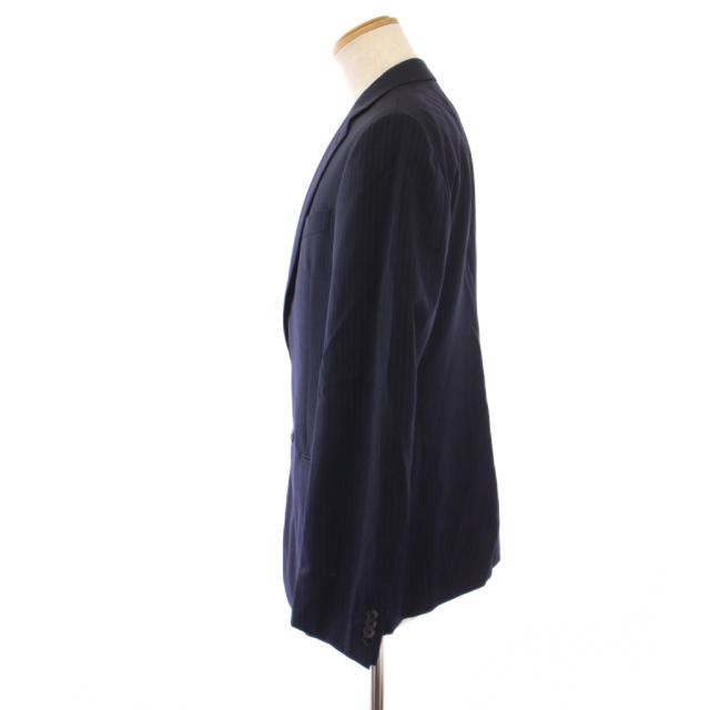 【中古】EMPORIO ARMANI T LINE セットアップ スーツ 上下 ジャケット パンツ 48 ネイビー メンズ_2
