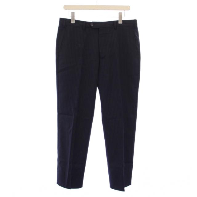 【中古】EMPORIO ARMANI T LINE セットアップ スーツ 上下 ジャケット パンツ 48 ネイビー メンズ_4