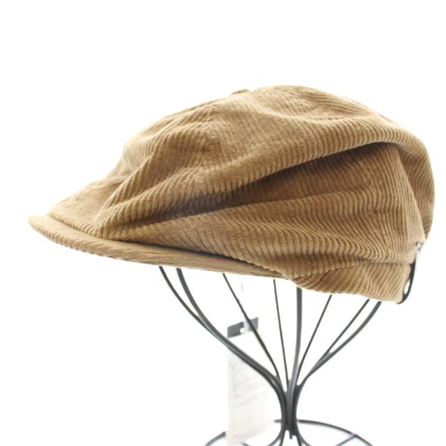 【中古】未使用品 ディースクエアード HATTITUDE NEWSBOY CAP コーデュロイ ハンチング キャップ L S82HA0035
