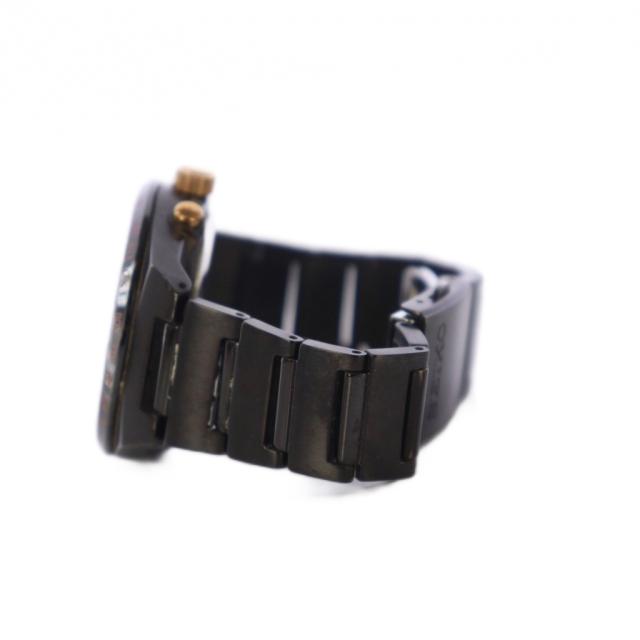 【中古】セイコー SEIKO 腕時計 ソーラー クロノグラフ デイト カレンダー付き 黒 /KH メンズ_2