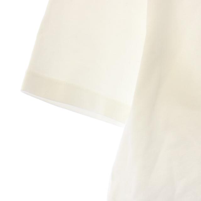 【中古】ディオールオム Dior HOMME ERL 23SS ロゴエンブロイダリー バニーワッペン Tシャツ カットソー 半袖 L 白_4