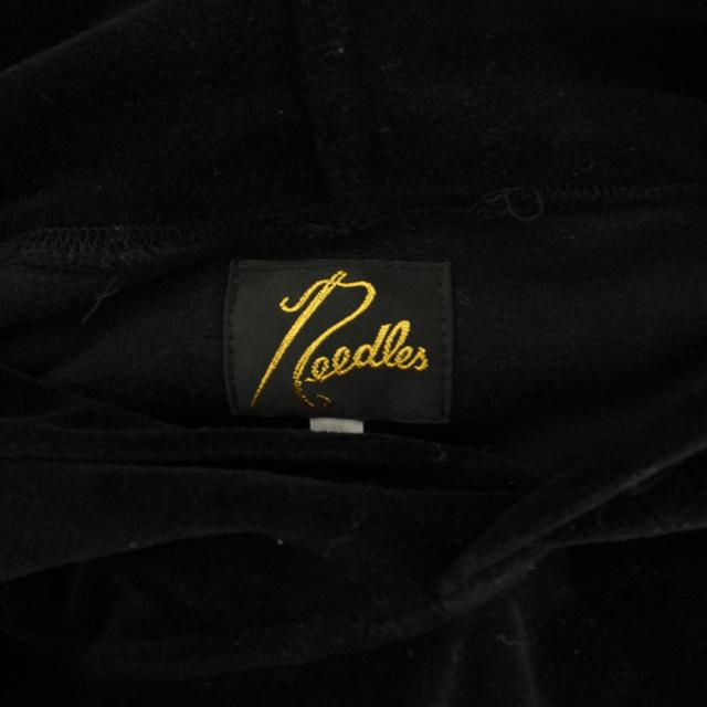 【中古】ニードルス ニードルズ Needles Track Hoody パーカー プルオーバー ベロア サイドライン 長袖 XL 黒_2