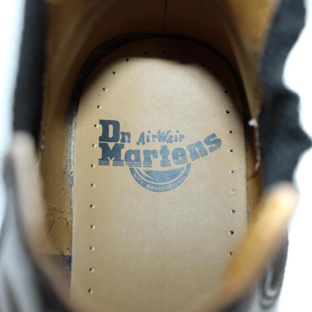 【中古】ドクターマーチン DR.MARTENS チェルシーブーツ サイドゴアブーツ ショートブーツ UK7 黒 ブラック