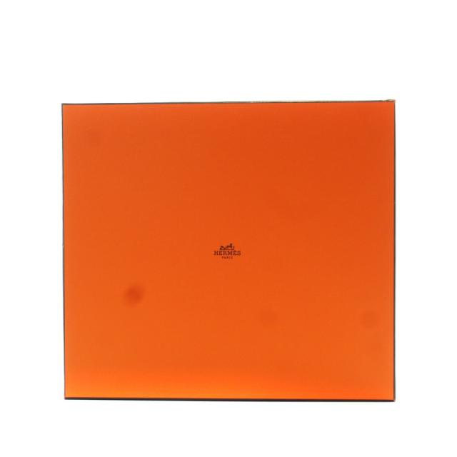 【中古】エルメス HERMES 空箱 ボックス ロゴ オレンジ /AN45 ■OH レディース