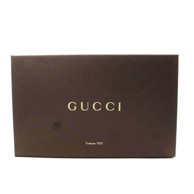 【中古】グッチ GUCCI ホースビット パンプス ヒール スクエアトゥ エナメル 35.5 黒 ブラック 363808_8