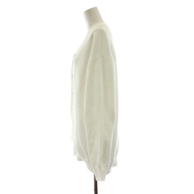 【中古】ミューズ ドゥーズィエム クラス 24AW SMOOTH KNIT カーディガン ニット 長袖 白 ホワイト_1