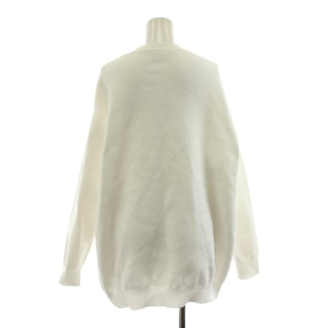 【中古】ミューズ ドゥーズィエム クラス 24AW SMOOTH KNIT カーディガン ニット 長袖 白 ホワイト_2