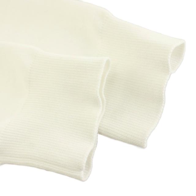 【中古】ミューズ ドゥーズィエム クラス 24AW SMOOTH KNIT カーディガン ニット 長袖 白 ホワイト_4