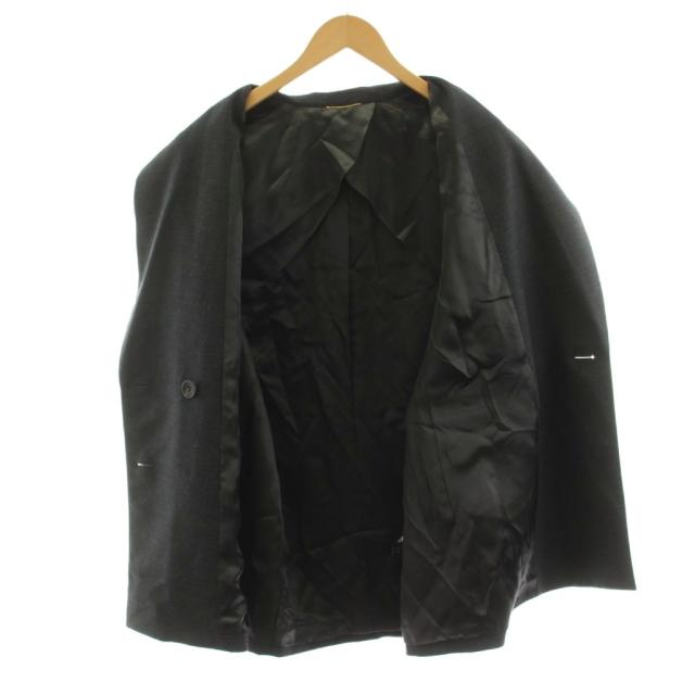 【中古】ドゥーズィエムクラス 20AW relax ジャケット FOX BROTHERS社 テーラードジャケット ダブル チェック柄_3