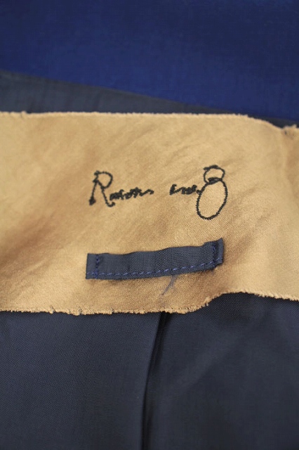 中古 Room No 8 ルームエイト ワンピース ひざ丈 ノースリーブ 1 紺 ネイビー Ys レディースの通販はau Wowma ブランド古着のベクトル