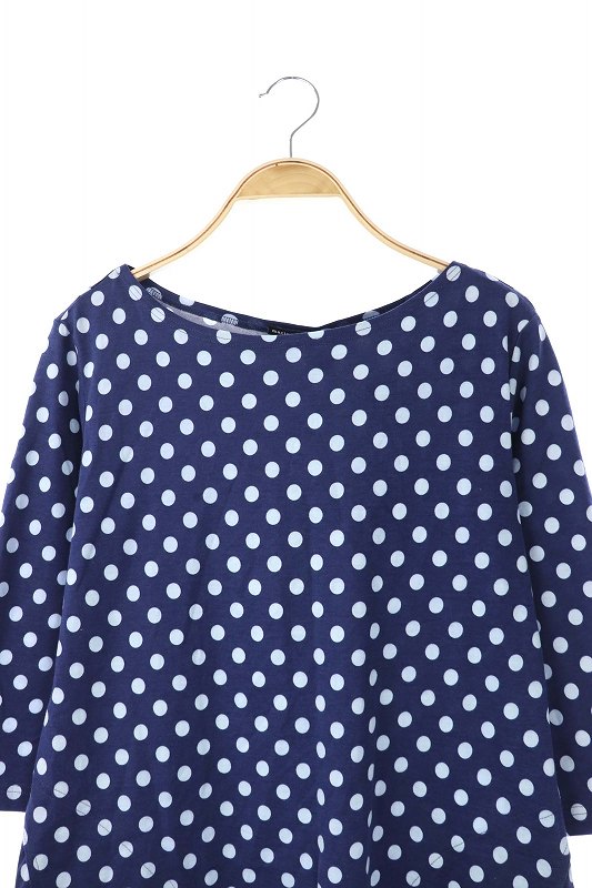 中古 マリメッコ Marimekko ワンピース ミニ 七分袖 ドット Xs 紺 Ao D レディースの通販はau Pay マーケット ブランド古着のベクトル