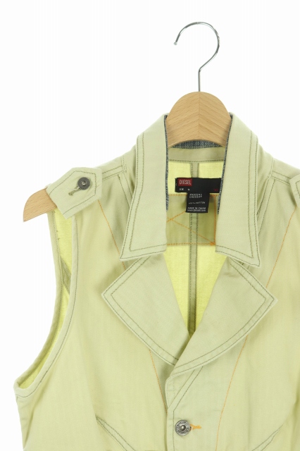 中古 ディーゼル Diesel ワンピース ひざ丈 ノースリーブ M 黄緑 Kn レディースの通販はau Pay マーケット ブランド古着のベクトル
