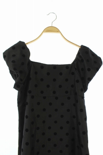 中古 レイビームス Ray Beams ワンピース ミニ 半袖 スクエアネック ドット チュール 黒 My レディースの通販はau Pay マーケット ブランド古着のベクトル