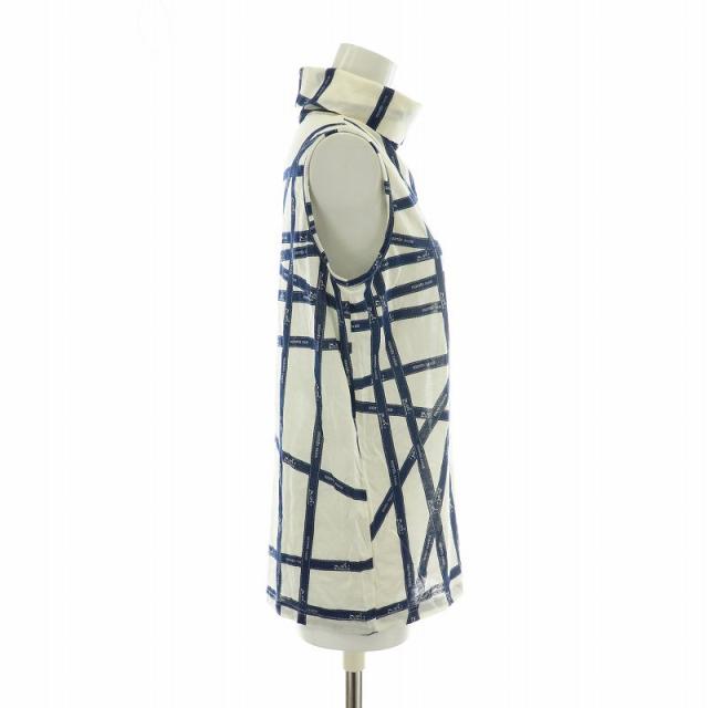 エルメス マルジェラ期 ボルデュック ハイネック カットソー L ホワイト