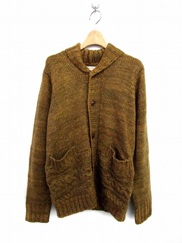 中古 アメリカンラグシー American Rag Cie カーディガン ニット 長袖 1 緑 Kn Ca メンズの通販はau Pay マーケット ブランド古着のベクトル