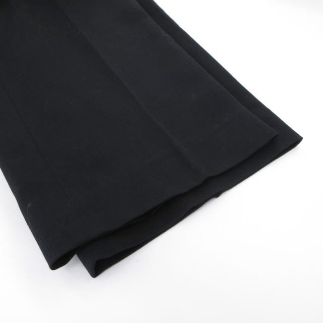 【中古】エンポリオアルマーニ EMPORIO ARMANI 美品 セットアップ ジャケット パンツ ウール 40 黒 ブラック_7