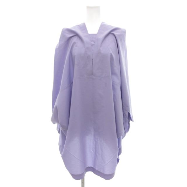 イッセイミヤケ 132 5. ポンチョブラウス チュニック カットソー 3 紫 中古】イッセイミヤケ ISSEY MIYAKE 132 5. ポンチョブラウス