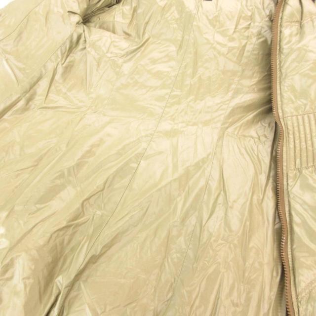 【中古】タトラス TATRAS ロング ダウンコート ナイロン ラクーンファー フード付き 2 カーキ系 /UO ■GY06_3
