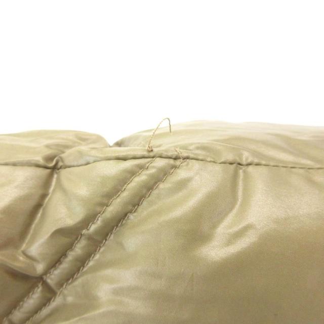 【中古】タトラス TATRAS ロング ダウンコート ナイロン ラクーンファー フード付き 2 カーキ系 /UO ■GY06_6