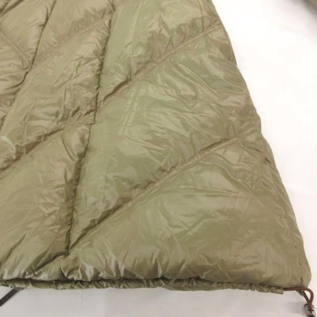 【中古】タトラス TATRAS ロング ダウンコート ナイロン ラクーンファー フード付き 2 カーキ系 /UO ■GY06_7