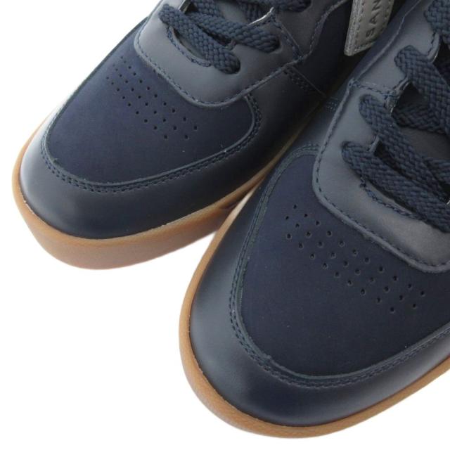 【中古】サンガッチョ Sangacio にゅ〜ず スニーカー シューズ 27cm SG MID ネイビー /UO メンズ