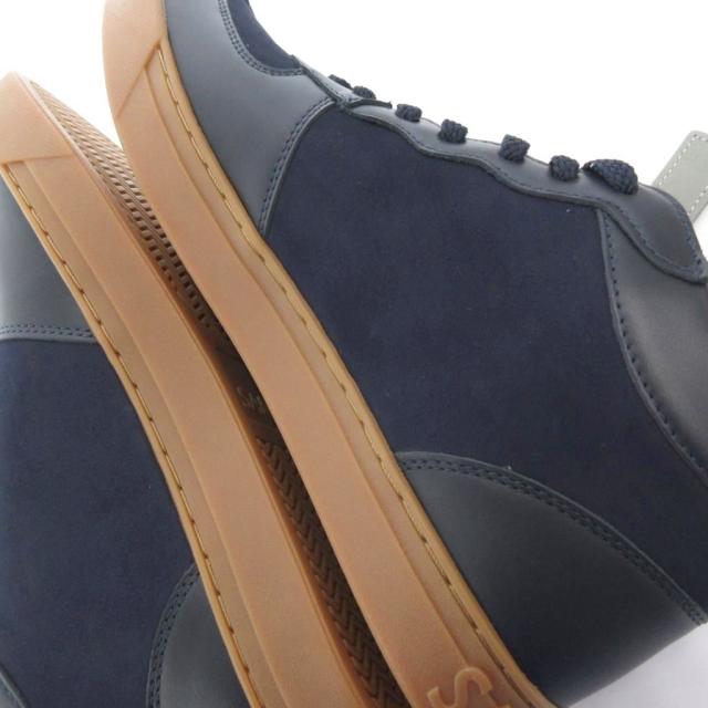 【中古】サンガッチョ Sangacio にゅ〜ず スニーカー シューズ 27cm SG MID ネイビー /UO メンズ