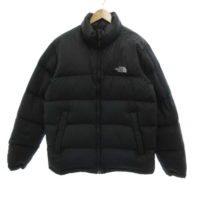 【中古】ザノースフェイス THE NORTH FACE ヌプシ ダウンジャケット ナイロン M 黒 ブラック ND51423 /UO メンズ