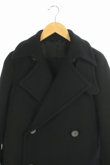 中古 ザ リラクス The Reracs 16aw Pコート ピーコート メルトンウール 38 黒 Ao Os メンズの通販はau Pay マーケット ブランド古着のベクトル