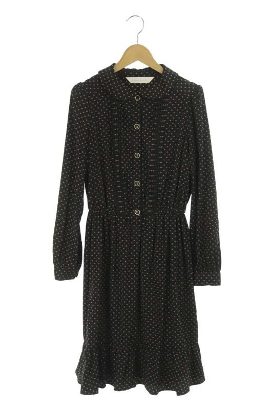 中古 トランテアン ソン ドゥ モード 31 Sons De Mode ワンピース 膝丈 ドット 長袖 36 黒 Df Os レディースの通販はau Pay マーケット ブランド古着のベクトル