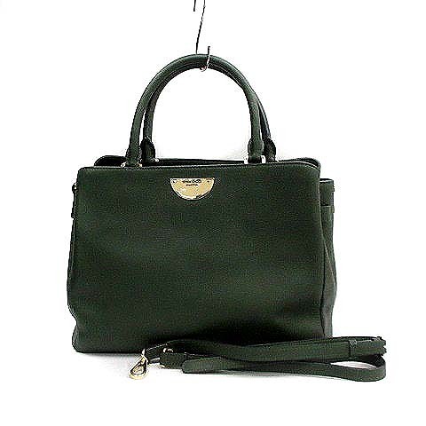 中古 ニナリッチ Nina Ricci バッグ ハンド ショルダー 2way レザー 緑 グリーン Ks23 レディースの通販はau Pay マーケット ブランド古着のベクトル