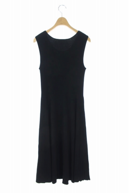 中古 セオリー Theory 19ss ワンピース ニット リブ ロング ノースリーブ S 黒 Kn Os レディースの通販はau Pay マーケット ブランド古着のベクトル