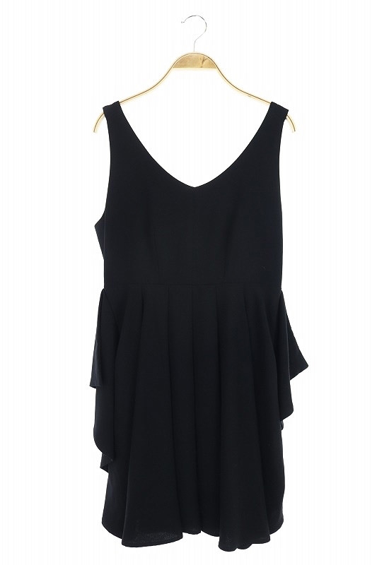 中古 レイビームス Ray Beams ワンピース ひざ丈 ノースリーブ バックリボン 1 黒 Ys Os レディースの通販はau Pay マーケット ブランド古着のベクトル