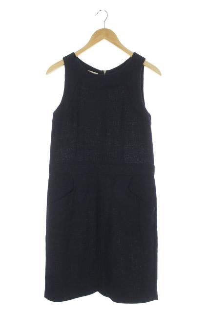 中古 マルニ Marni ワンピース ロング ノースリーブ ツイード 40 紺 My Os レディースの通販はau Pay マーケット ブランド 古着のベクトル