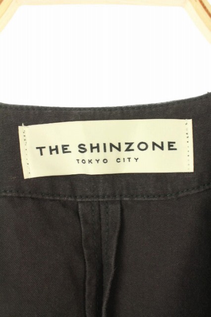 中古 ザ シンゾーン The Shinzone 18ss コート ノーカラー ロング コットン 34 ダークブラウン レディースの通販はau Pay マーケット ブランド古着のベクトル