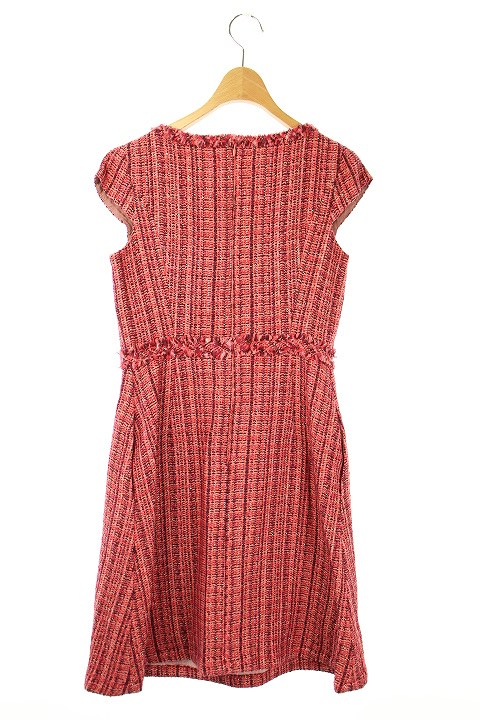 中古 トッカ Tocca ワンピース 膝丈 半袖 ツイード 0 ピンク Hh Os Sh レディースの通販はau Pay マーケット ブランド古着のベクトル