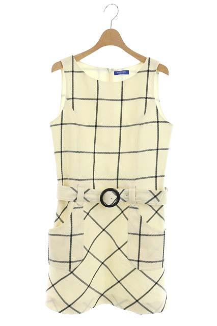 中古 ブルーレーベルクレストブリッジ Blue Label Crestbridge ワンピース 38 アイボリー 黒 レディースの通販はau Pay マーケット ブランド古着のベクトル