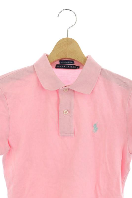 中古】ラルフローレン RALPH LAUREN ポロシャツ 半袖 M ピンク /MY ...