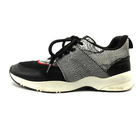 中古 ディオールオム Dior Homme スニーカー レースアップ 総柄 17edc 39 黒 ブラック 白 Sr17 メンズの通販はau Pay マーケット ブランド古着のベクトル