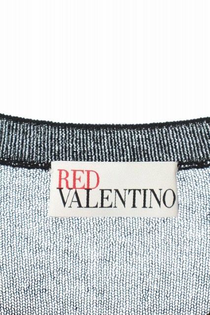 中古 レッド ヴァレンティノ Red Valentino サマーニットワンピース ミニ 五分袖 Xs 黒 ブラック レディースの通販はau Pay マーケット ブランド古着のベクトル