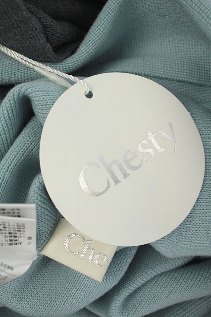 中古 未使用品 チェスティ Chesty パールニットワンピース ロング 長袖 ニット 1 グレー 水色 Hh Os レディースの通販はau Pay マーケット ブランド古着のベクトル