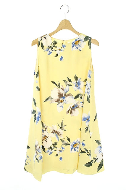 中古 フレイアイディー Fray I D ノースリーブワンピース ミニ 花柄 0 黄 Kn Os レディースの通販はau Pay マーケット ブランド古着のベクトル