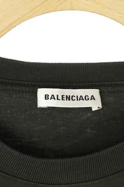 中古 バレンシアガ Balenciaga 18aw Ego Oversized Tシャツ カットソー 半袖 バックプリント L 黒 ブラック の通販はau Pay マーケット ブランド古着のベクトル