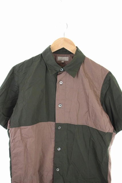 中古 マーガレットハウエル 18ss Plain Poplin半袖シャツ 切替 S カーキ グレージュ Os メンズの通販はau Pay マーケット ブランド古着のベクトル