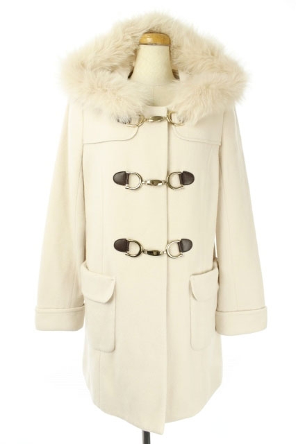 中古 レッセパッセ Laisse Passe ダッフルコート ビット フード ファー付き 38 ピンク Kn Os レディースの通販はau Pay マーケット ブランド古着のベクトル