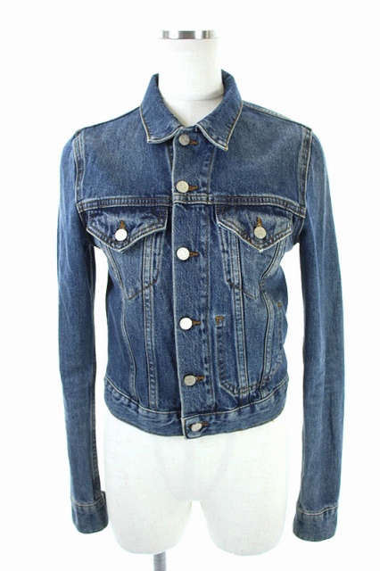 中古 アクネ ストゥディオズ Acne Studios Gジャン ジャケット デニム 34 紺 Hk Os レディースの通販はau Pay マーケット ブランド古着のベクトル