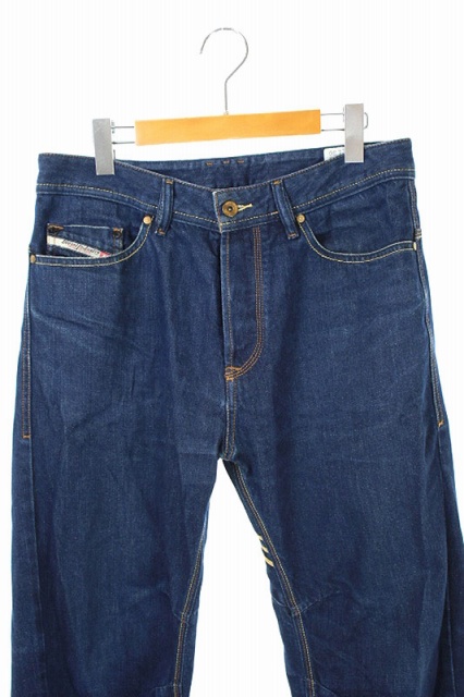 中古 Diesel Adidas Adi Thredee デニム パンツ ジーンズ リブ ボタンフライ W29l30 青 Os Ad メンズの通販はau Pay マーケット ブランド古着のベクトル