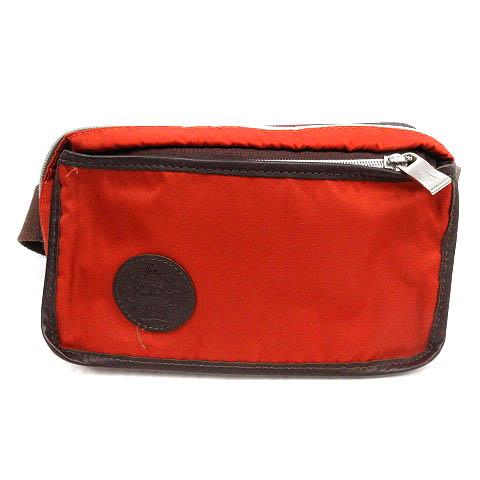 中古 オロビアンコ Orobianco ボディバッグ ウエストポーチ ロゴ 茶色 Sr メンズの通販はau Pay マーケット ブランド古着のベクトル